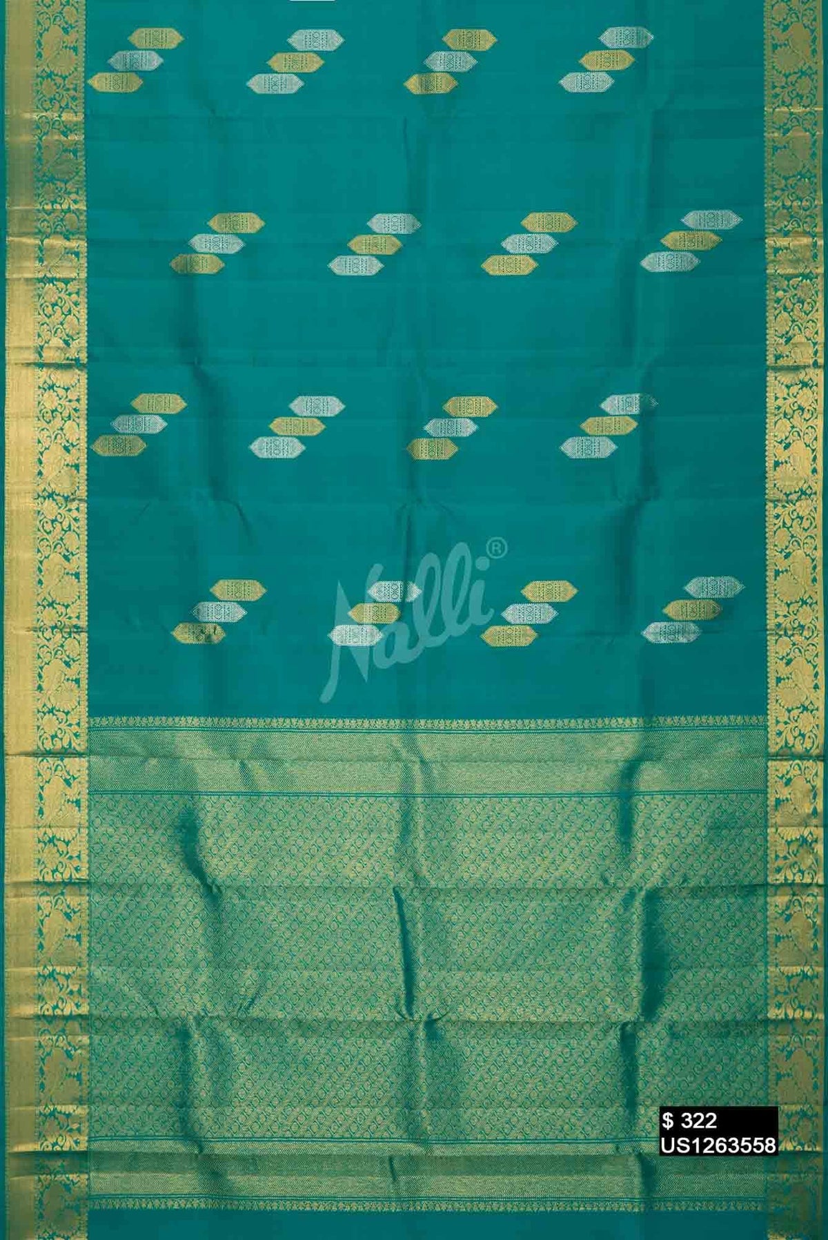 Green Kanchipuram Silk Saree