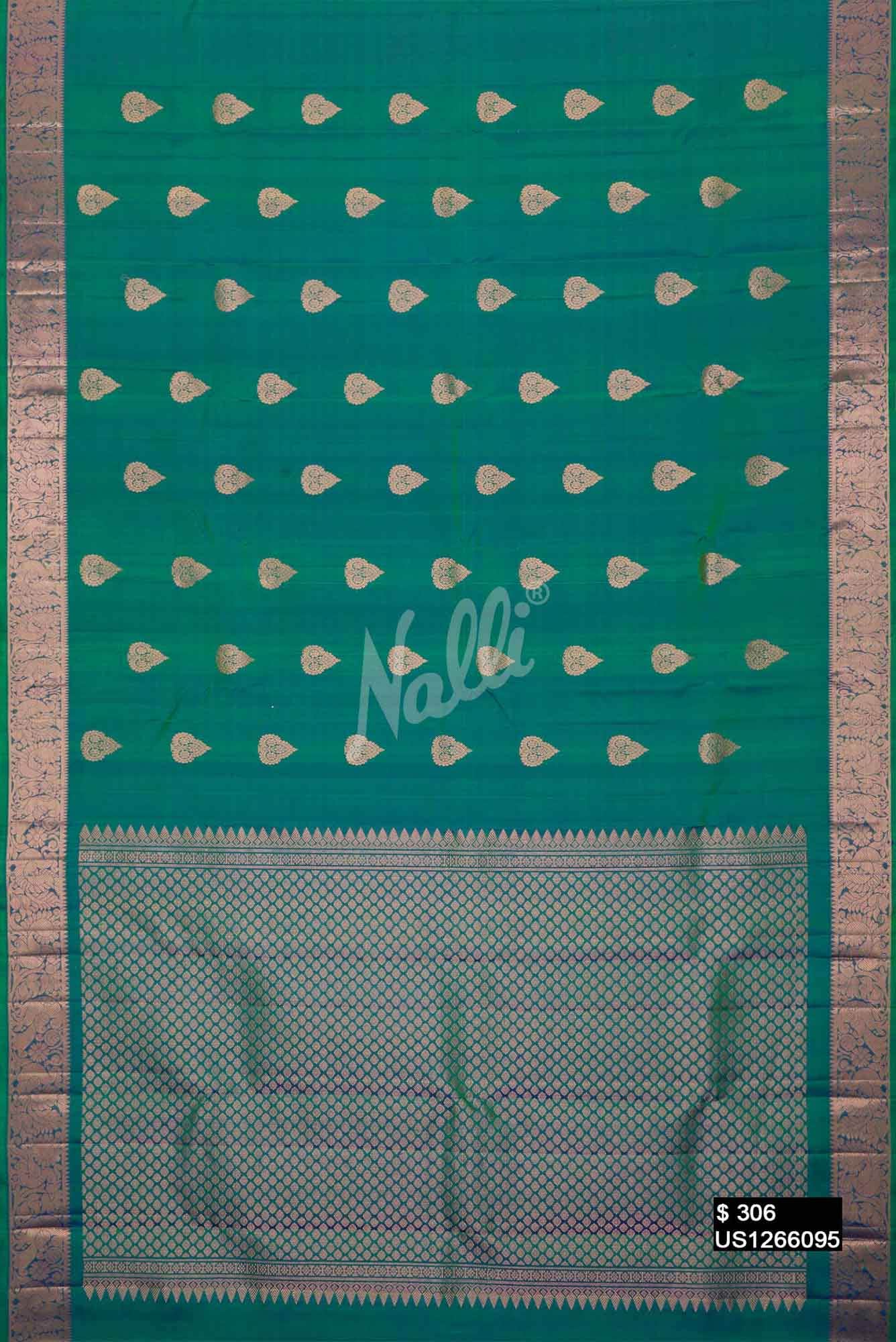 Green Kanchipuram Silk Saree