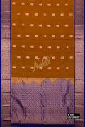 Mustard Kanchipuram Silk Saree