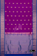 Purple Kanchipuram Silk Saree