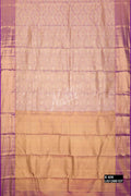 Lavender Kanchipuram Tissue Silk Saree