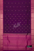 Violet Kanchipuram Silk Saree