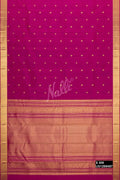 Magenta Kanchipuram Silk Saree