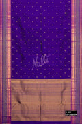 Royal Blue Kanchipuram Silk Saree