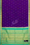Violet Kanchipuram Silk Saree