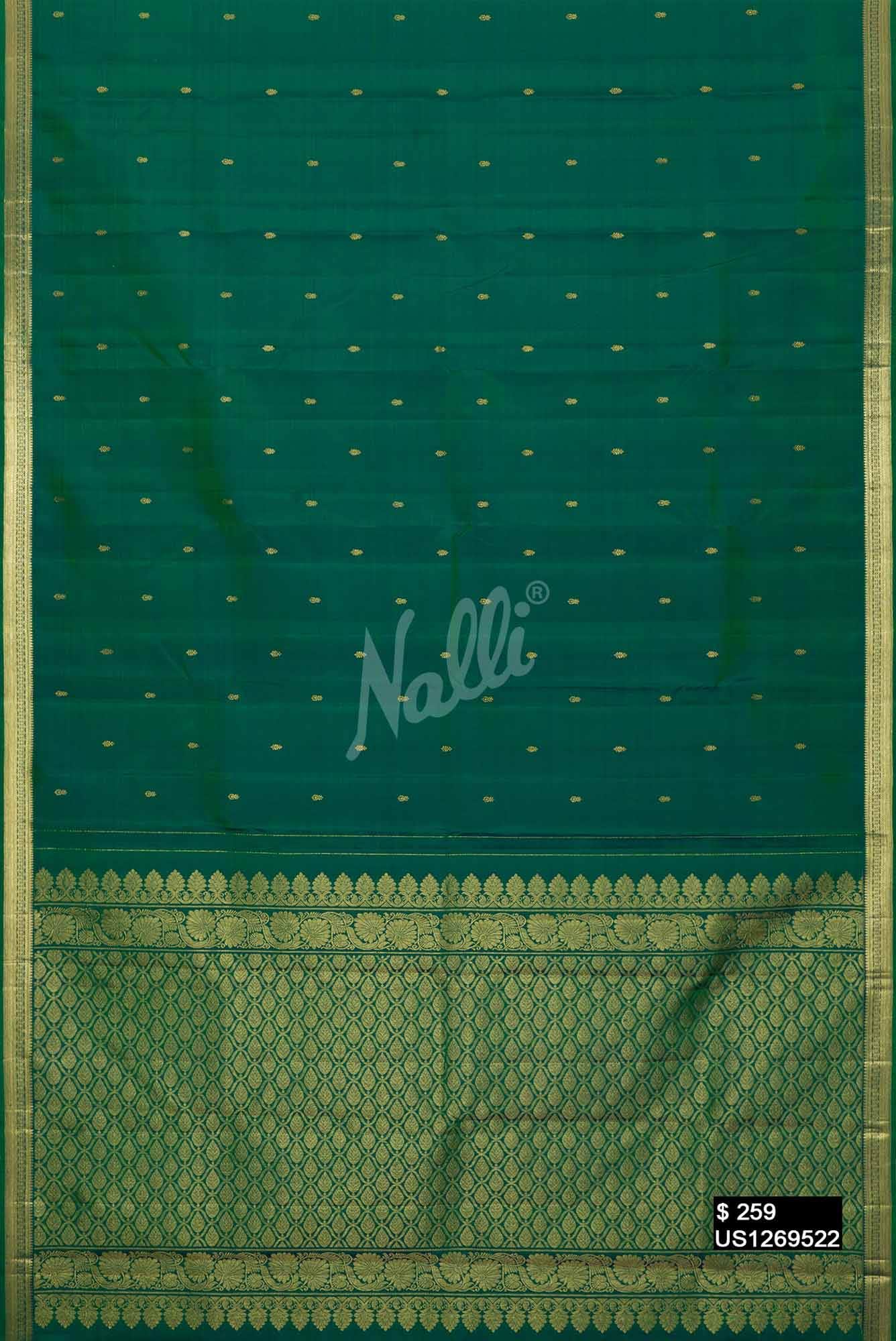 Green Kanchipuram Silk Saree