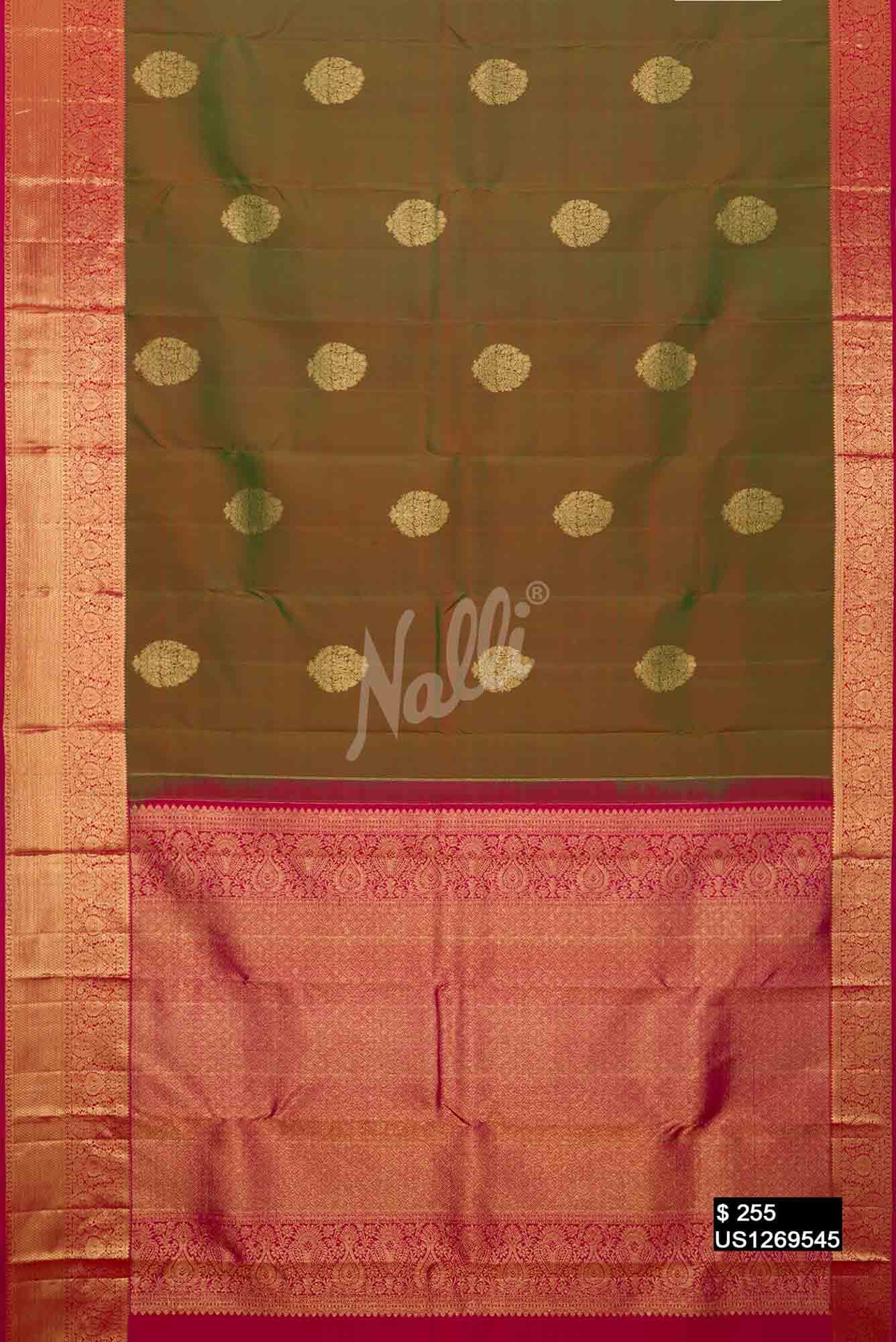 Green Kanchipuram Silk Saree