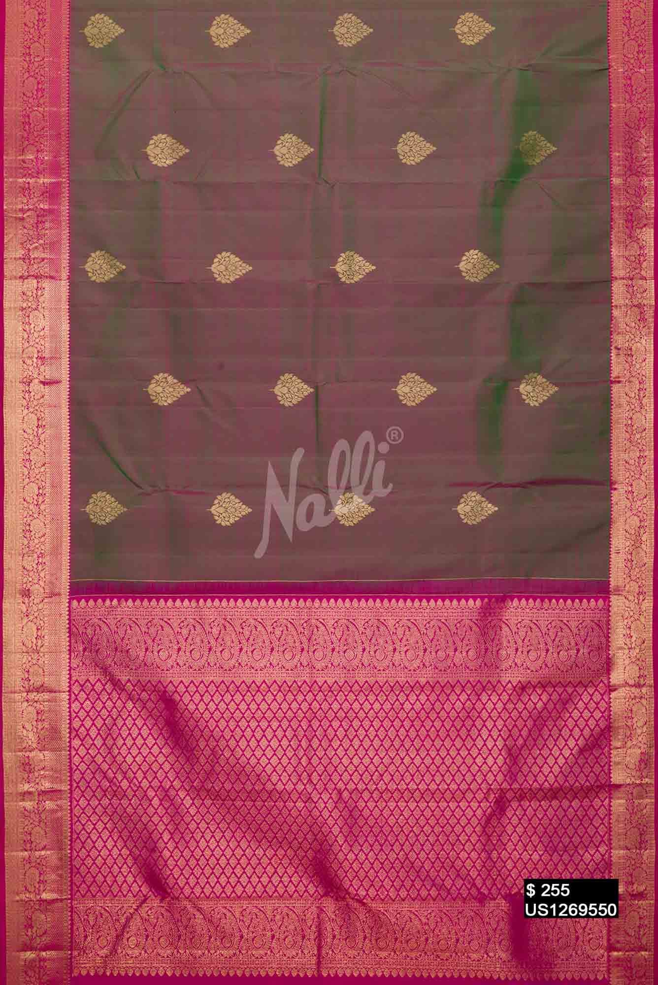 Green Kanchipuram Silk Saree