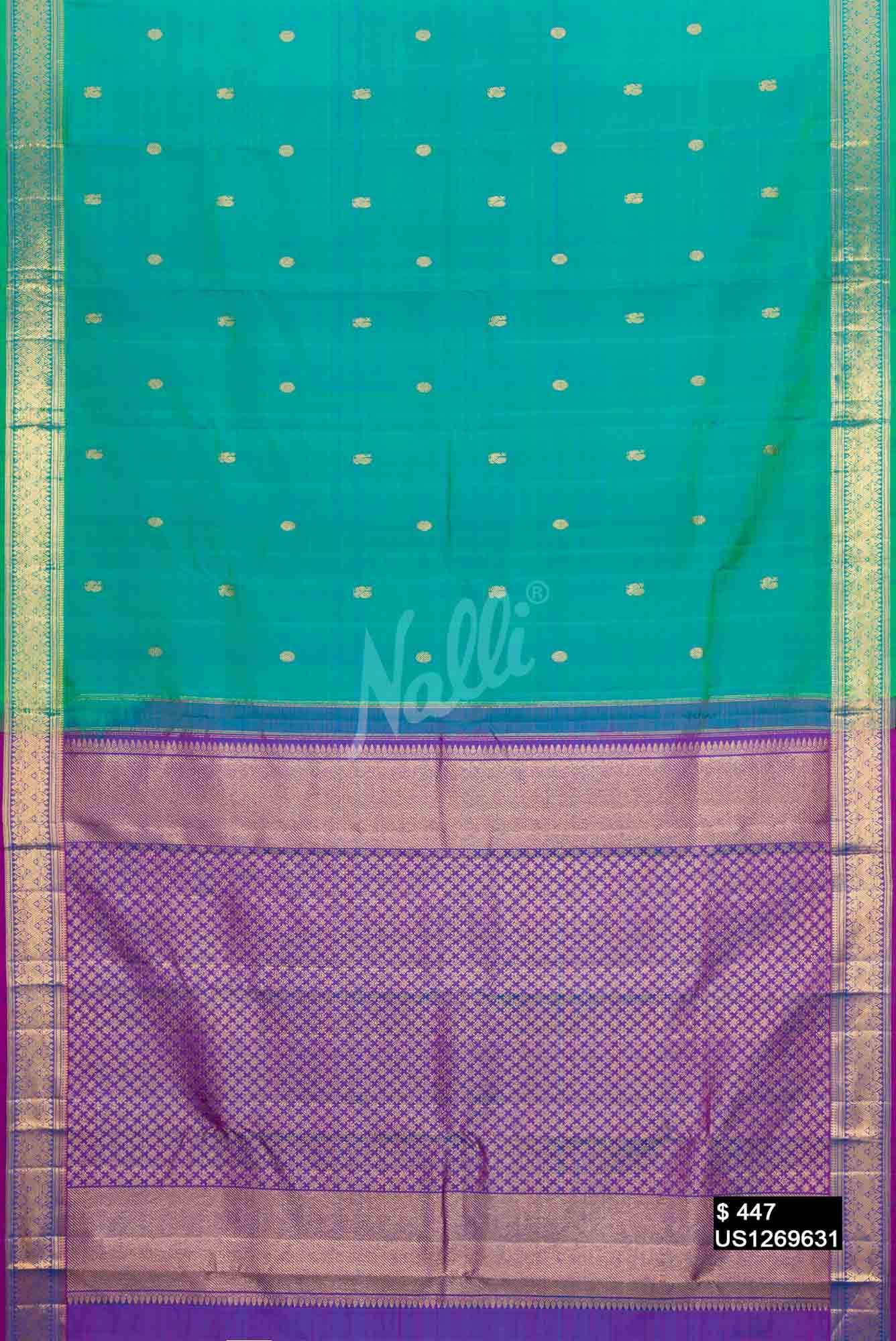 Green Kanchipuram Silk Saree