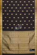 Black Kanchipuram Silk Saree