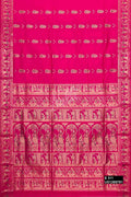 Pink Baluchari Silk Saree