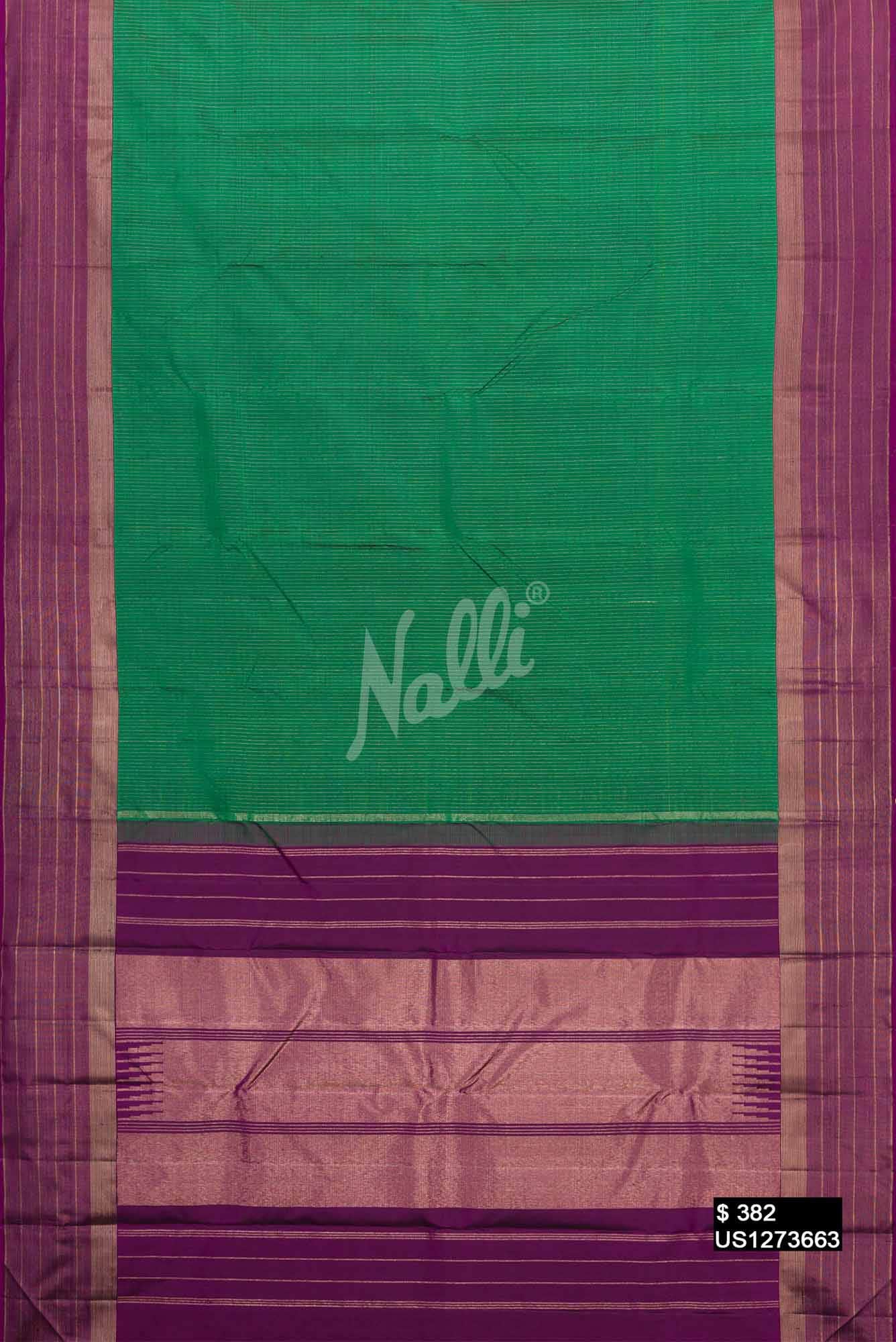Green Kanchipuram Silk Saree