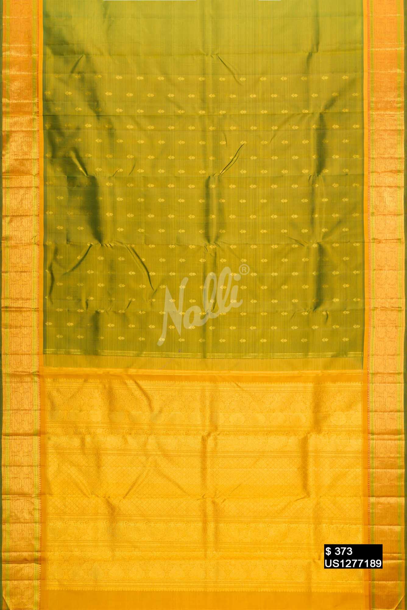 Green Kanchipuram Silk Saree