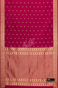 Magenta Kanchipuram Silk Saree