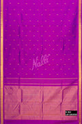 Purple Kanchipuram Silk Saree