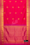 Orange Kanchipuram Silk Saree