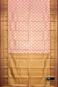 Pink Kanchipuram Tissue Silk Saree