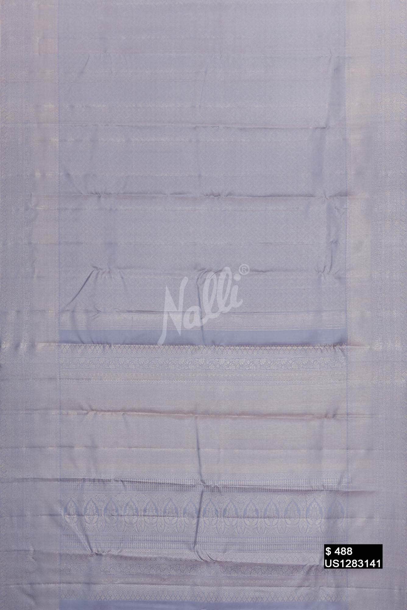 Blue Kanchipuram Silk Saree