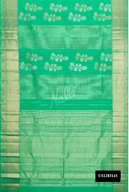 Green Kanchipuram Silk Saree