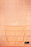 Rose Gold Kanchipuram Tissue Silk Saree