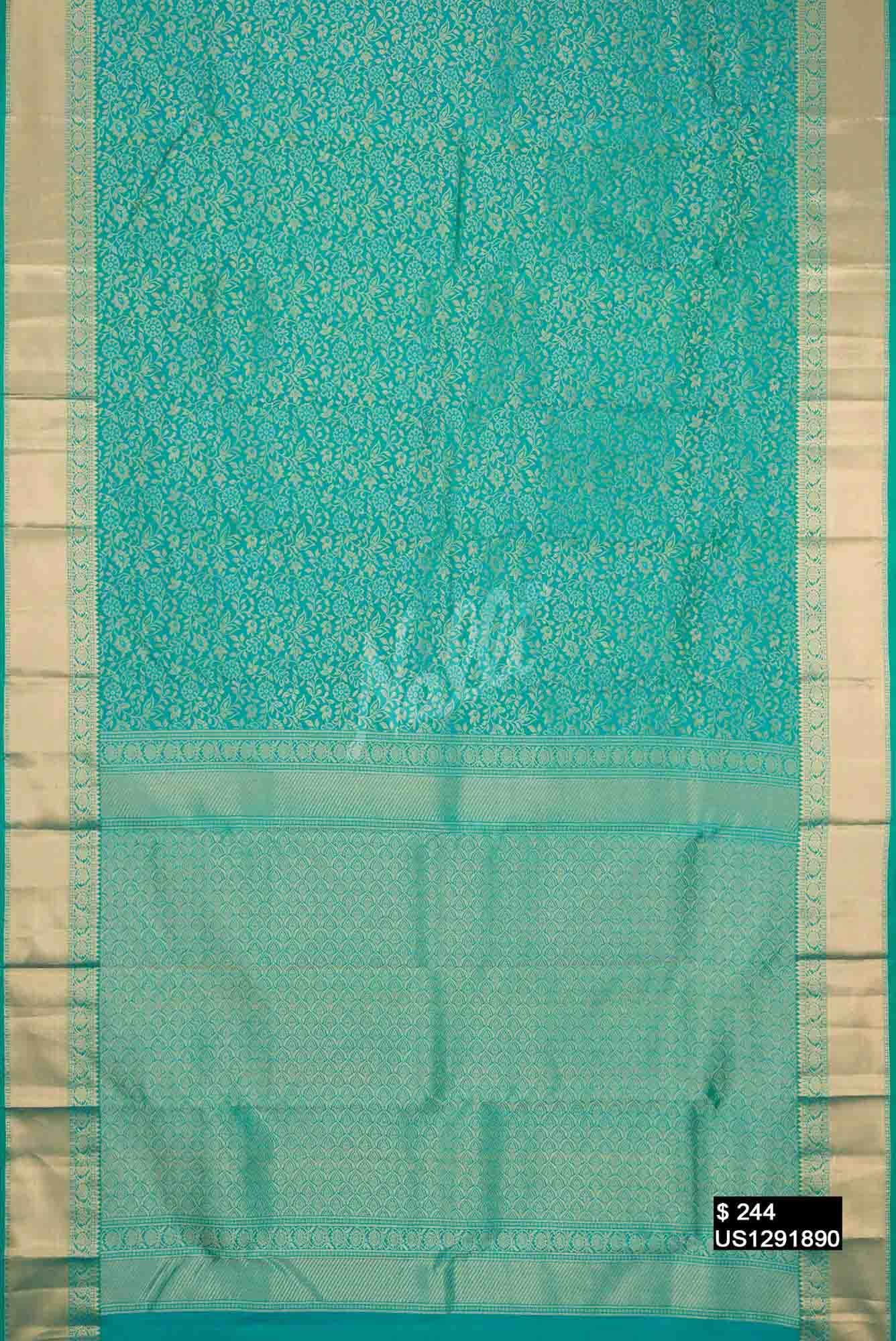 Green Kanchipuram Silk Saree