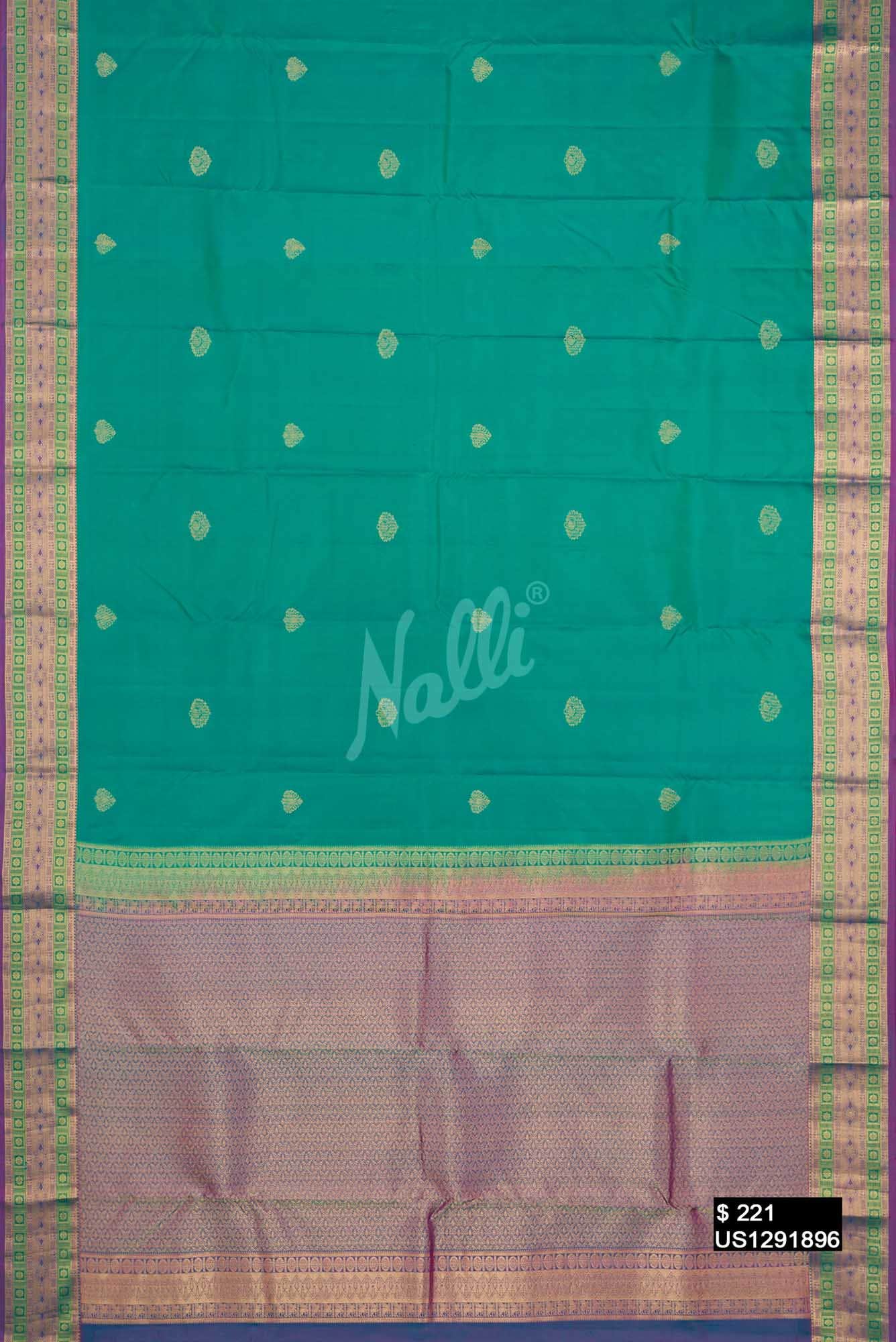 Green Kanchipuram Silk Saree