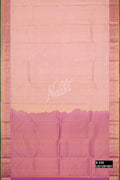 Rose Gold Kanchipuram Silk Saree