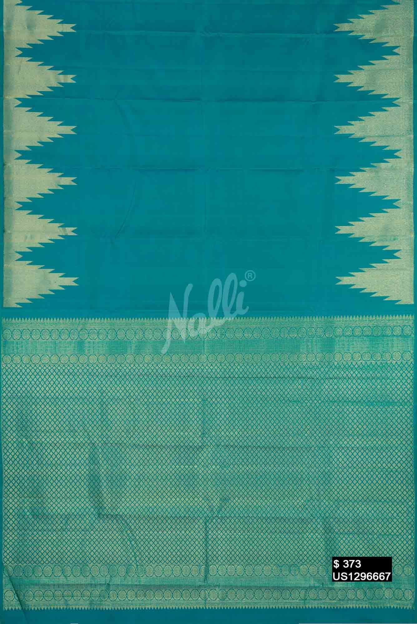 Green Kanchipuram Silk Saree