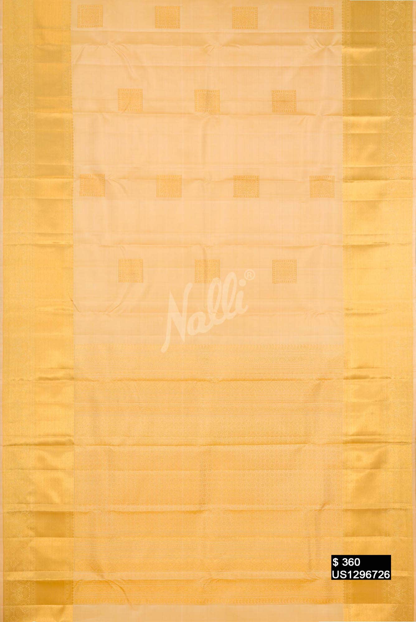 Sandal Kanchipuram Silk Saree