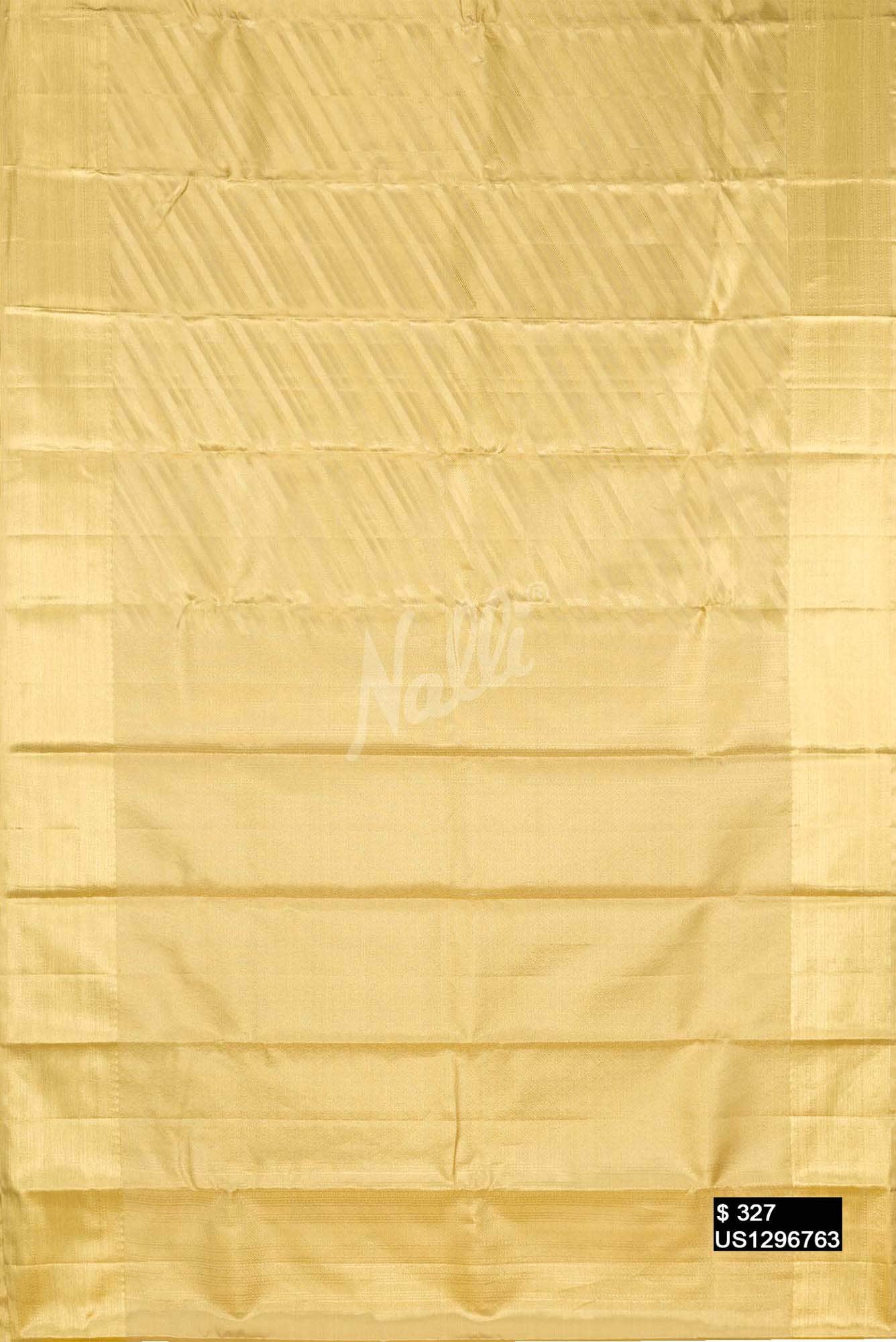 Gold Kanchipuram Tissue Silk Saree
