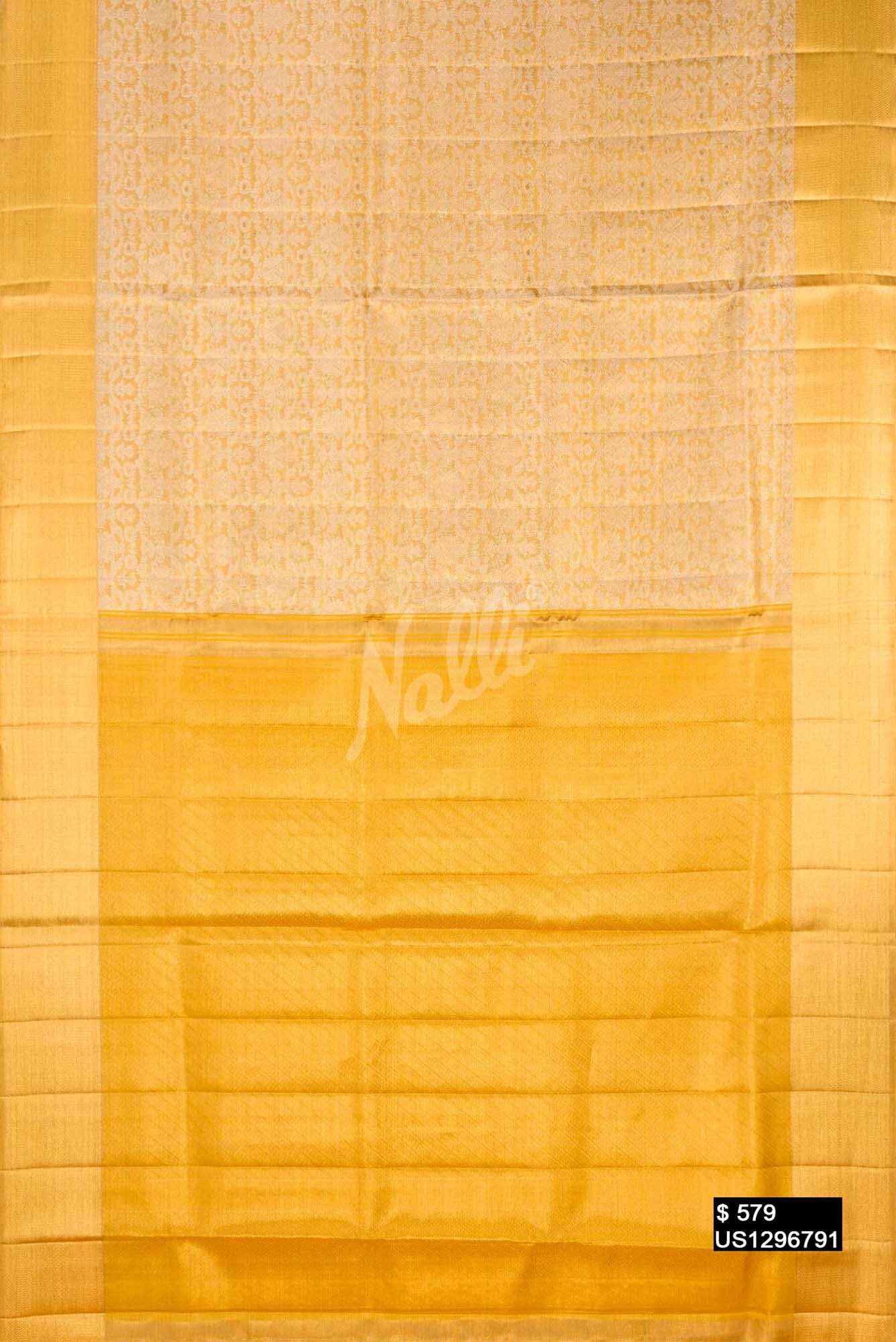 Gold Kanchipuram Tissue Silk Saree