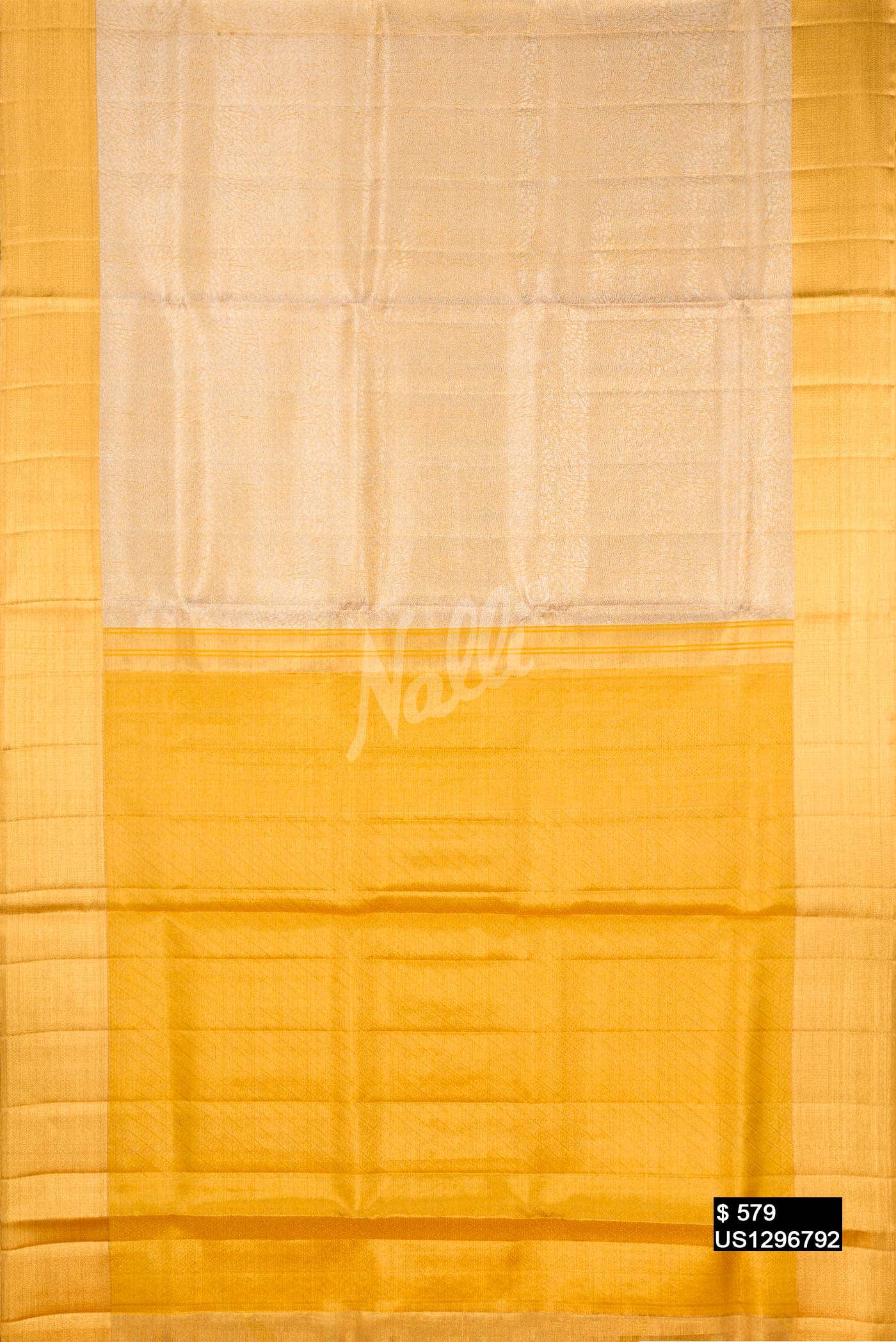 Gold Kanchipuram Tissue Silk Saree