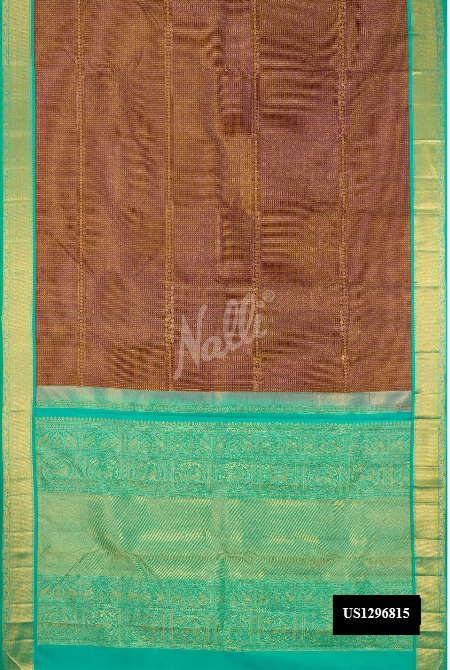 Purple Kanchipuram Silk Saree