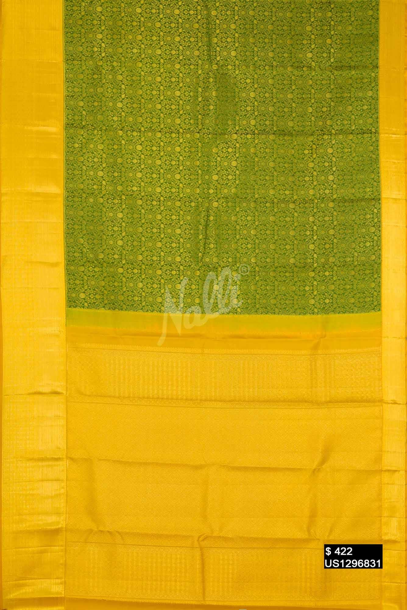 Green Kanchipuram Silk Saree