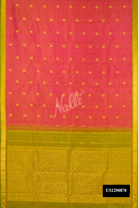 Pink Kanchipuram Silk Saree
