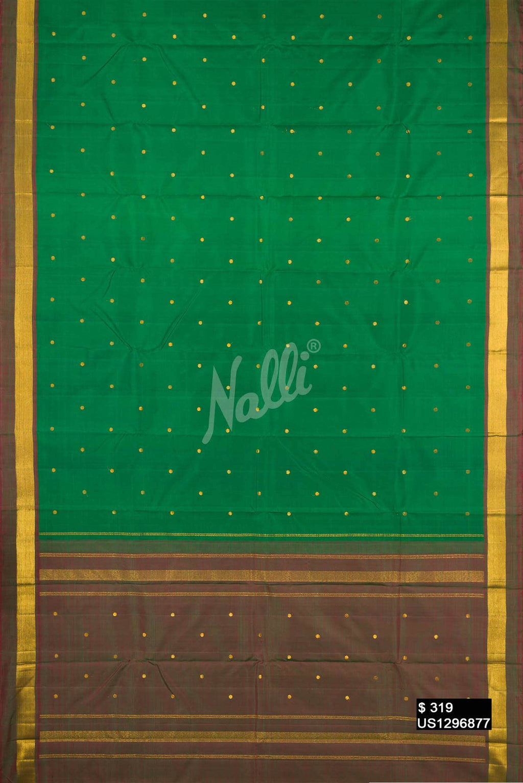 Green Kanchipuram Silk Saree