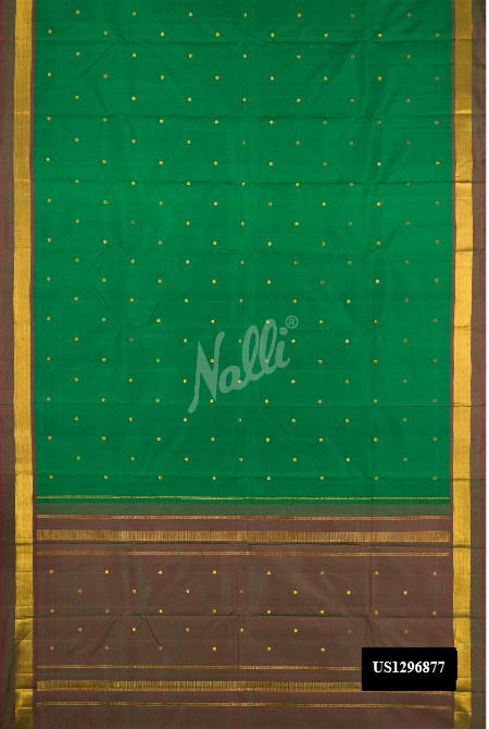 Green Kanchipuram Silk Saree