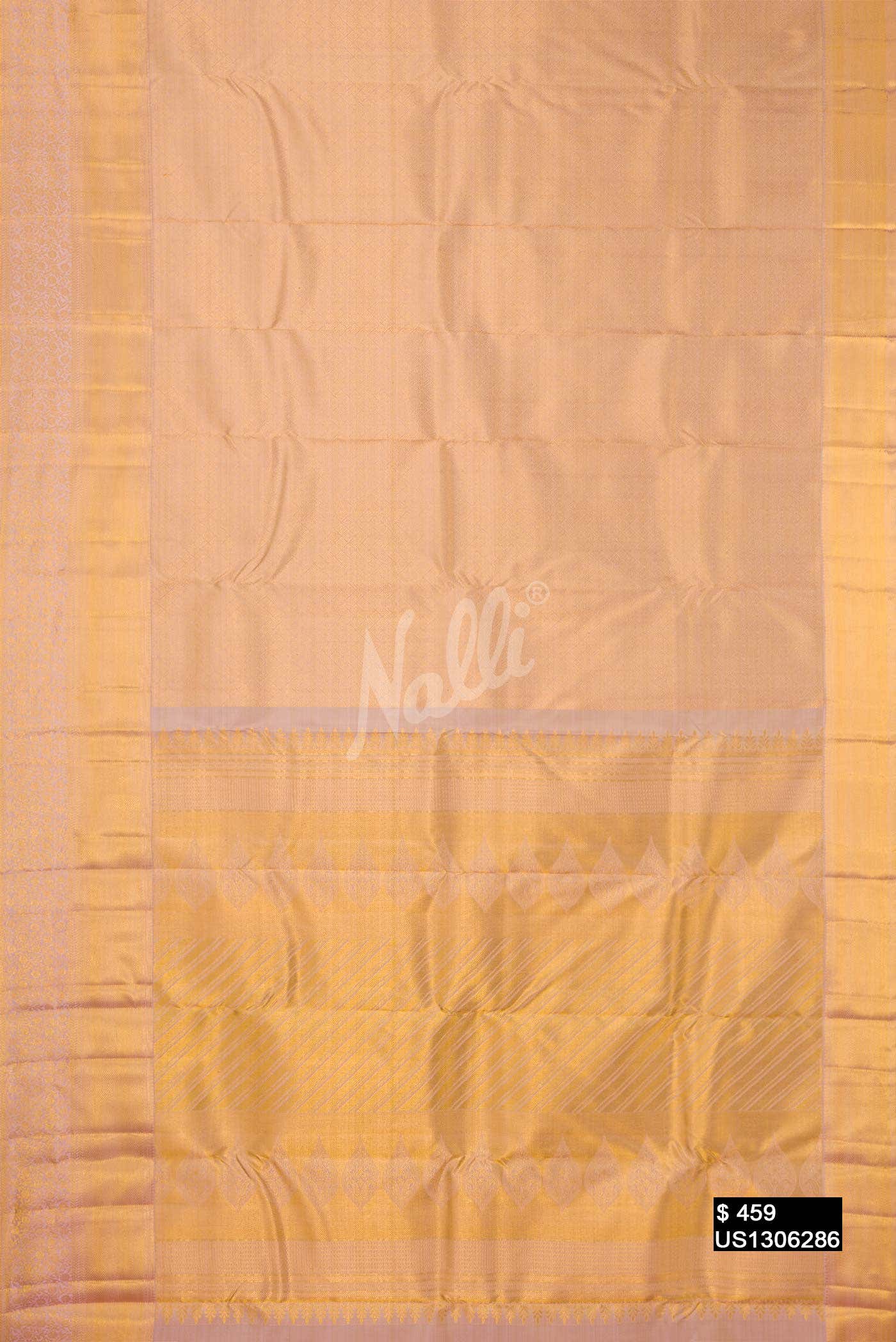 Lavender Kanchipuram Silk Saree
