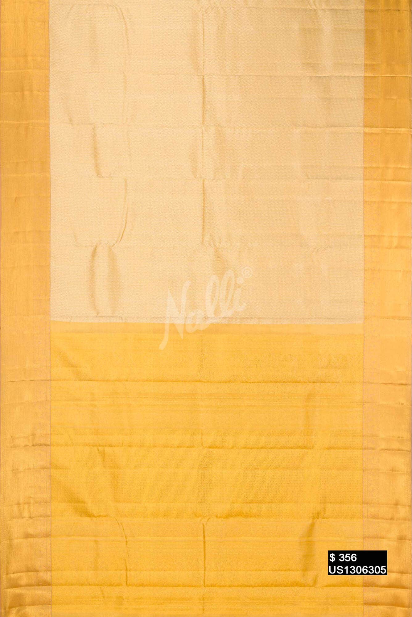 Gold Kanchipuram Tissue Silk Saree