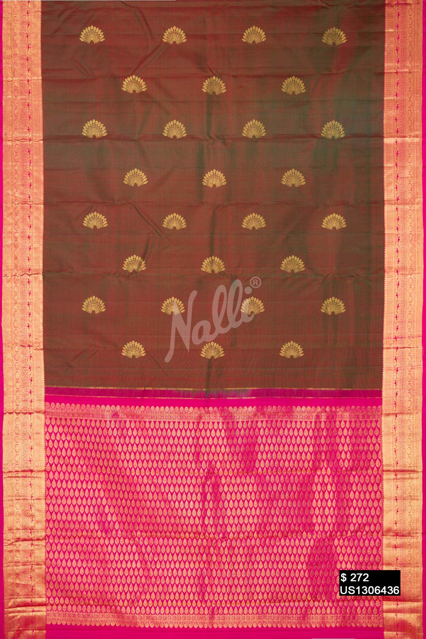 Green Kanchipuram Silk Saree