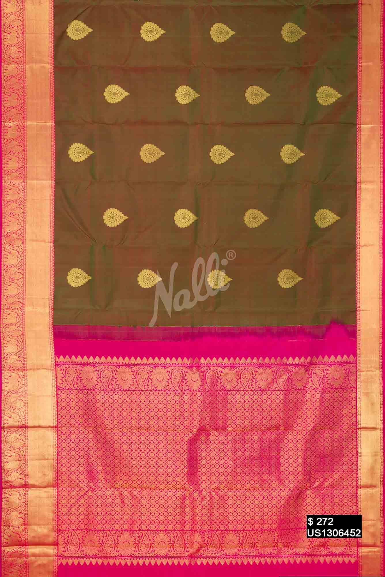 Green Kanchipuram Silk Saree