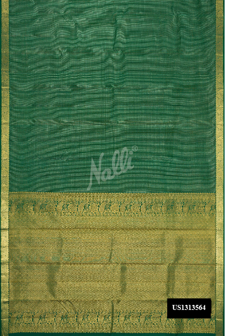 Green Kanchipuram Silk Saree