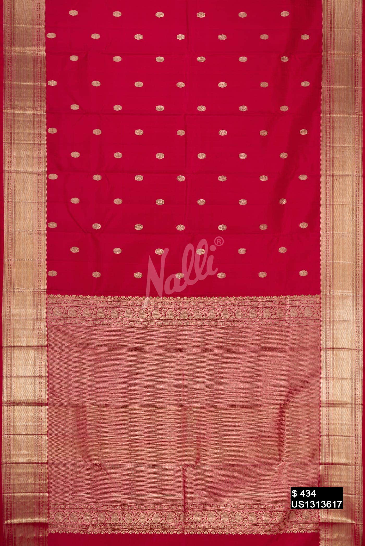 Imperial Pink Kanchipuram Silk Saree