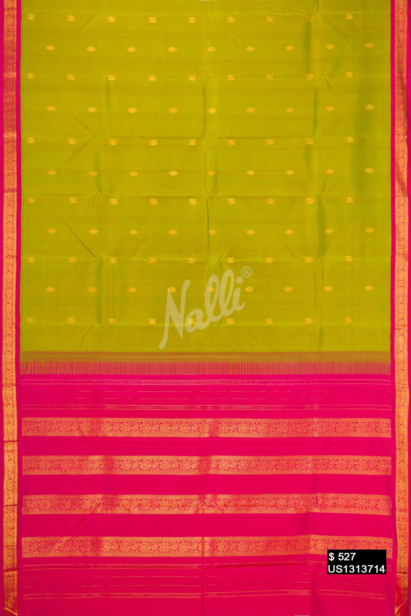 Green Kanchipuram Silk Saree