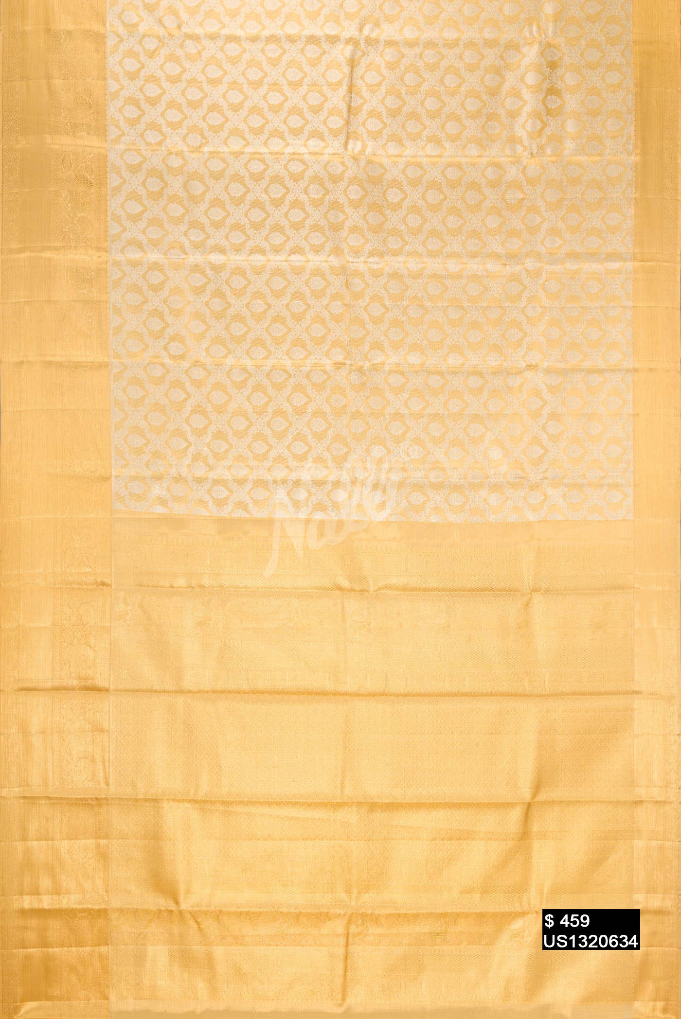 Gold Kanchipuram Tissue Silk Saree