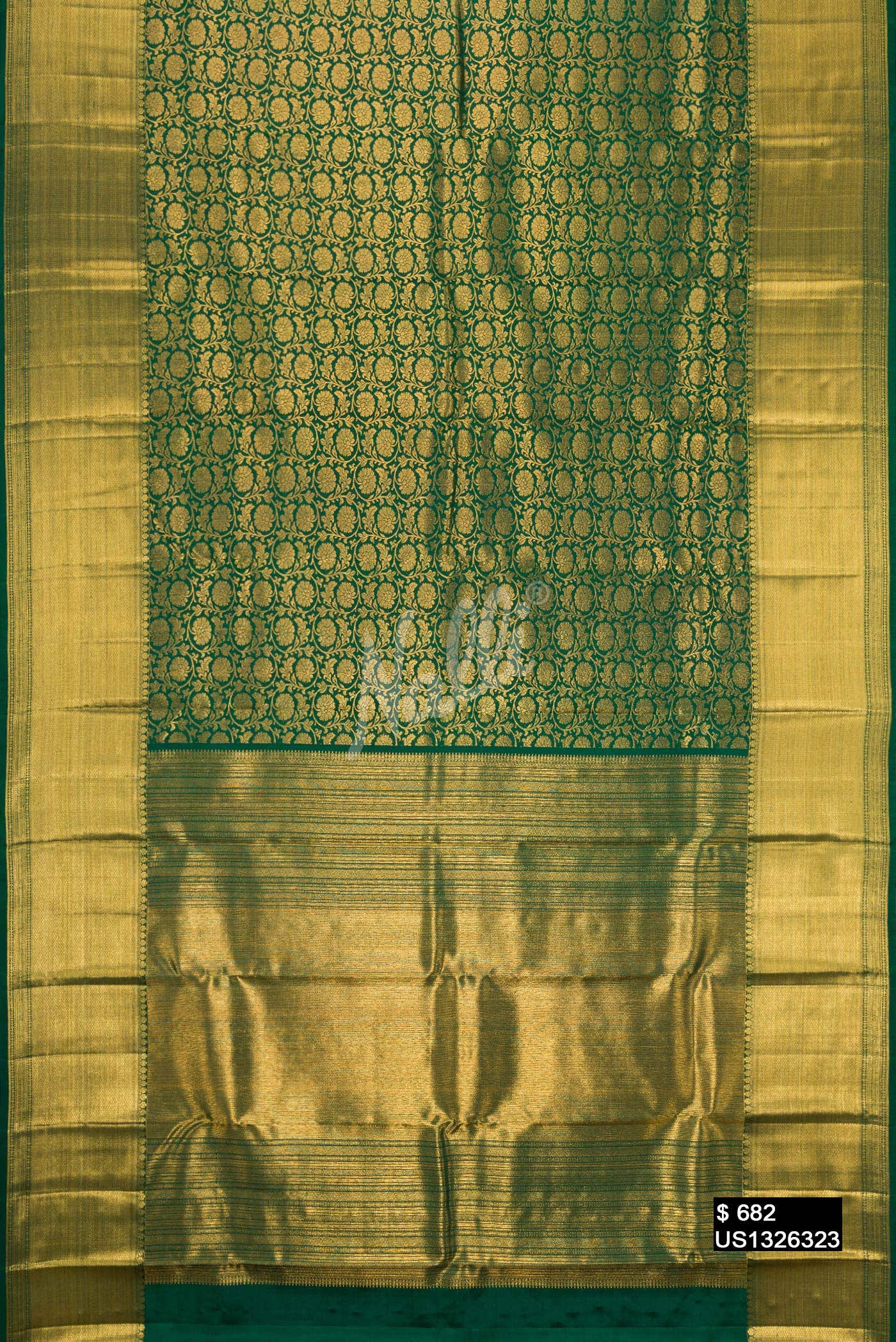 Green Kanchipuram Silk Saree