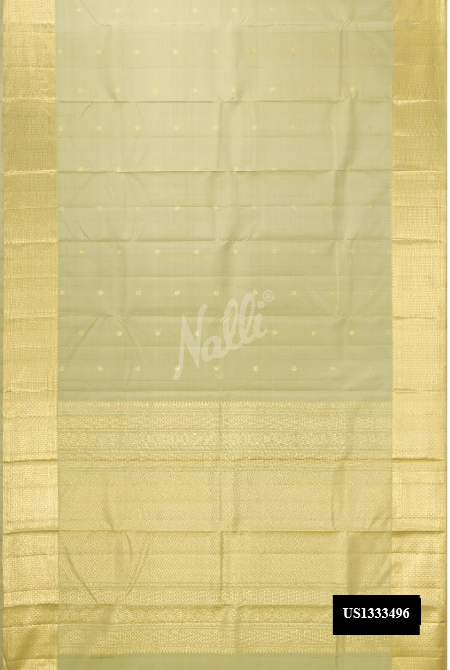 Light Green Kanchipuram Silk Saree