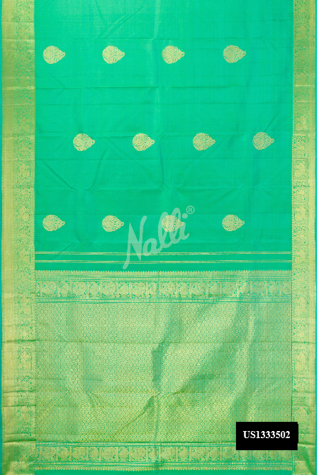 Green Kanchipuram Silk Saree