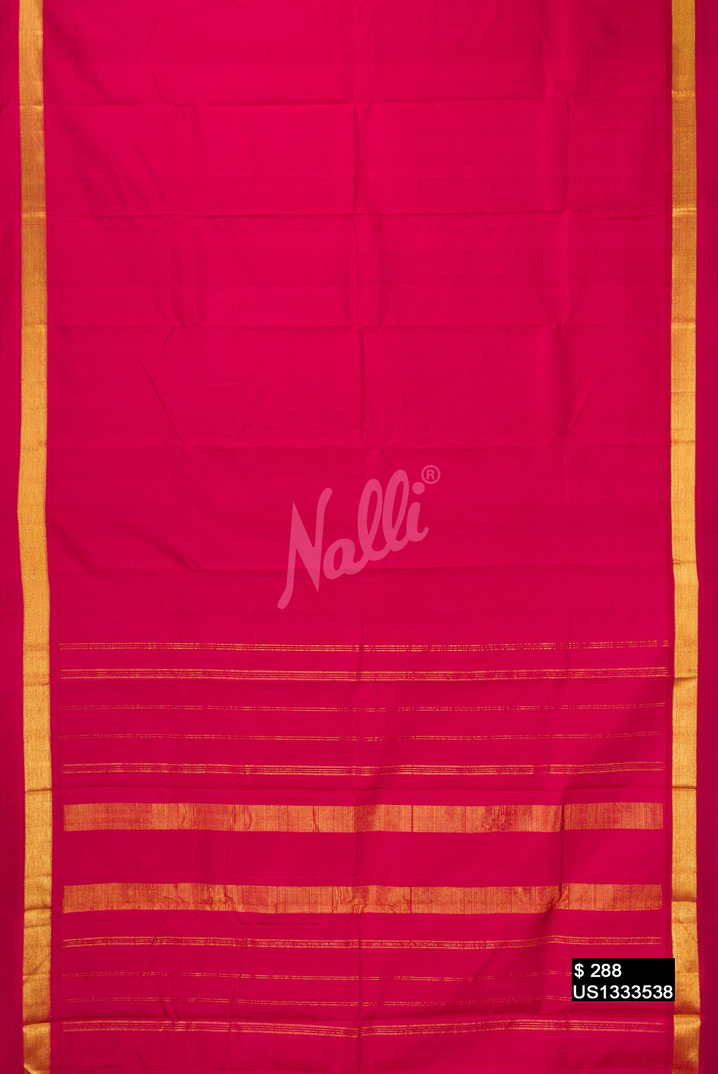 Maroon Kanchipuram Silk Saree