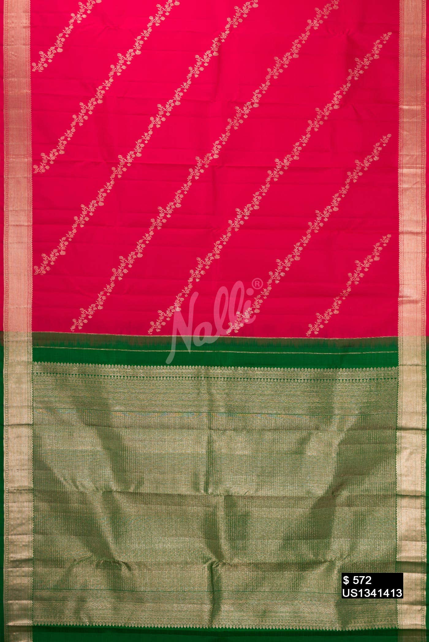 Red Kanchipuram Silk Saree